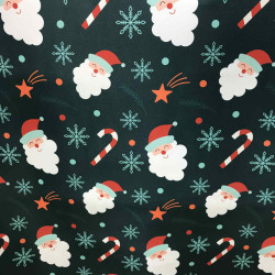 САТЕН С КОЛЕДНИ МОТИВИ 250200-1