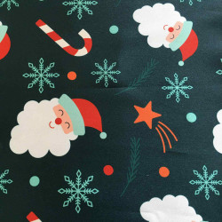 САТЕН С КОЛЕДНИ МОТИВИ 250200-1